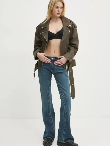 Джинси Y/Project EVERGREEN HOOK AND EYE SLIM JEANS висока посадка