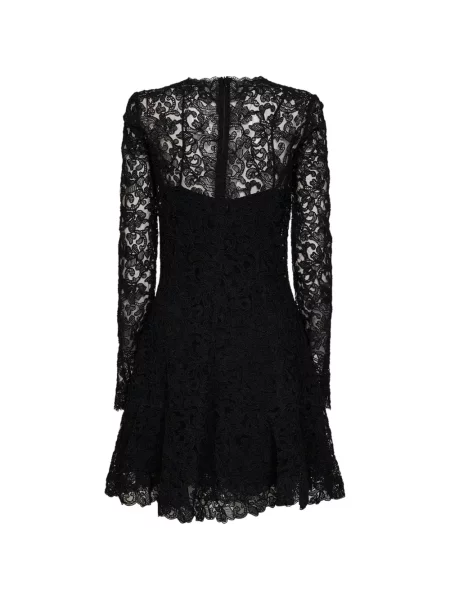 Rochie mini Ermanno Scervino din dantelă negru