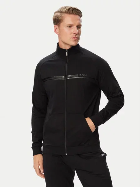 BOSS Hanorac Authentic negru