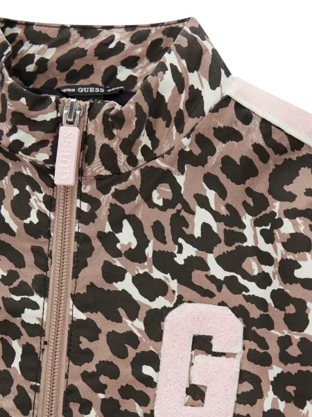 Sweter dziecięcy Guess brązowy