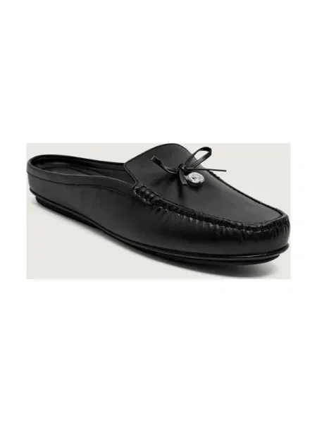 Michael Kors De piele mules încălțăminte GRETA negru