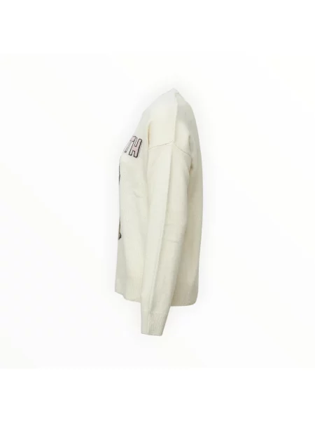 Sweter Mc2 Saint Barth wełniany biały