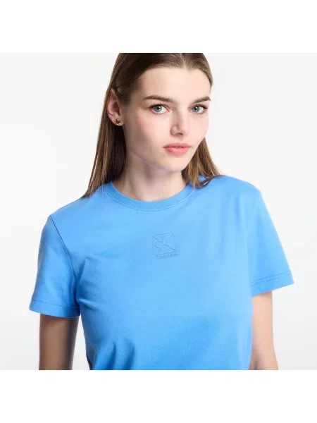 Tricou Calvin Klein Ss Jersey Emblem Crew Tee Marina M