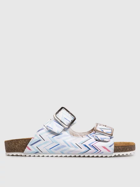 Детские шлепанцы Missoni голубые