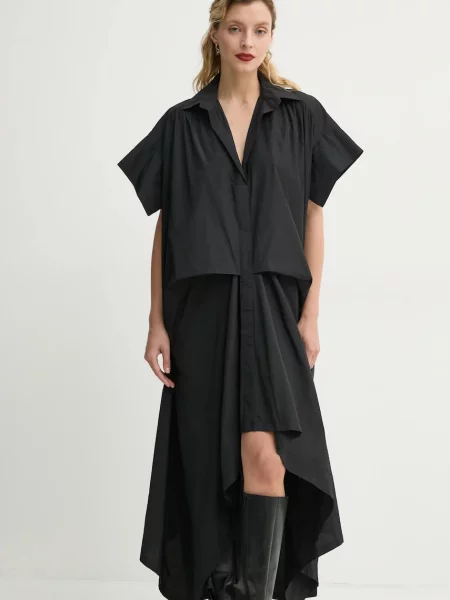 MMC STUDIO rochie mini oversize VIVI negru