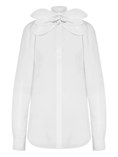 Cămașă Moschino cu funde alb