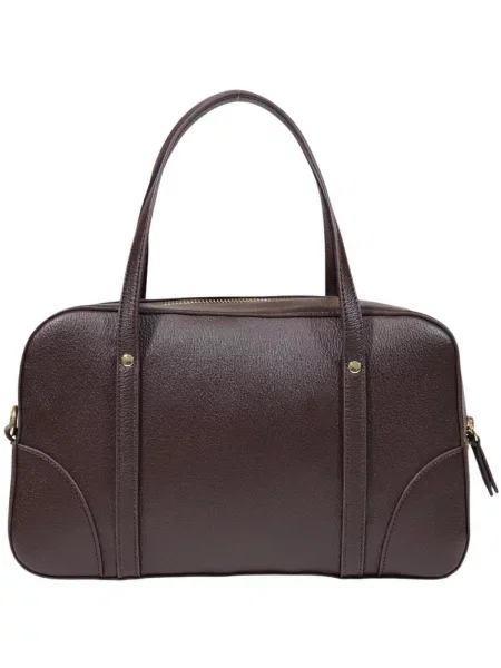 Crossbody kabelka Eax z ekologickej kože hnedá