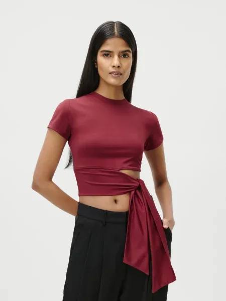 LeGer by Lena Gercke Póló Leia bordó