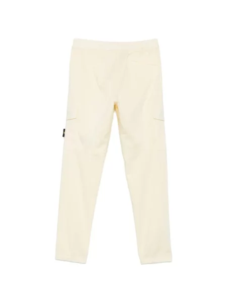 Spodnie cargo dziecięce Stone Island żółte
