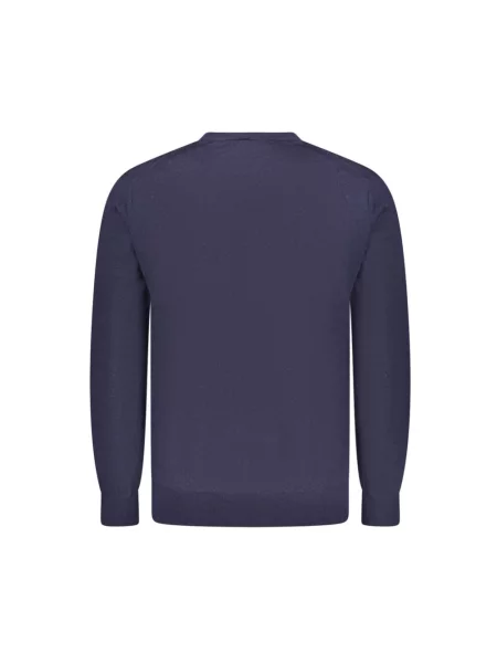 Sweter Guess Jeans wełniany niebieski