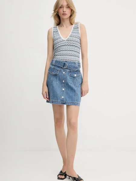 Джинсова спідниця Morgan mini олівець JOLAM