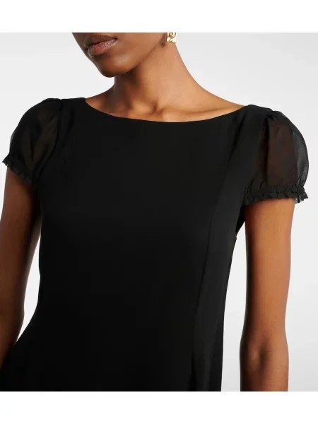 Rochie Posse de mătase negru