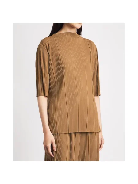 Bluzka Max Mara brązowa