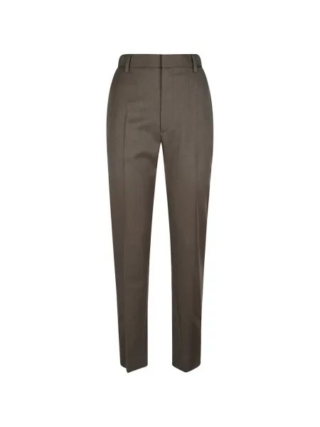 Decupat pantaloni Victoria Beckham maro