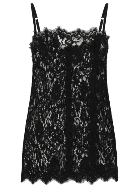 Maiou Dolce & Gabbana din dantelă negru