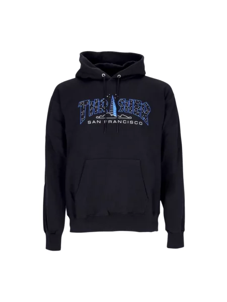 Bluza z kapturem Thrasher z kapturem czarna