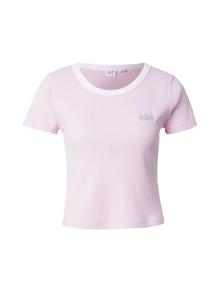 GAP Tricou rosé / argintiu alb