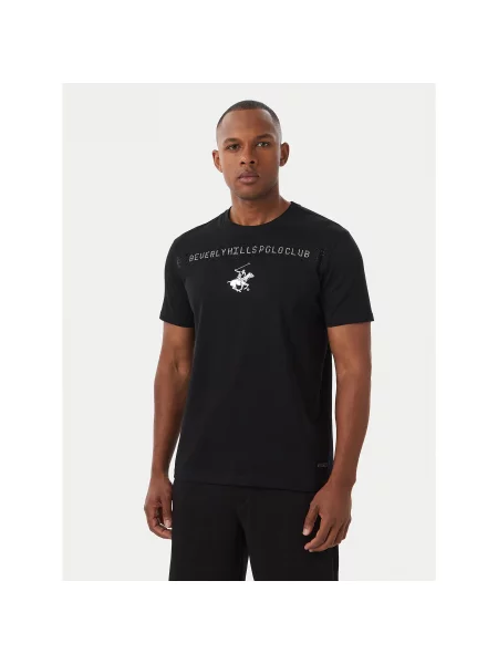 Beverly Hills Polo Club T-shirt Regular Fit crna