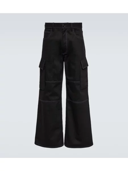 Pantaloni cargo Marni negru