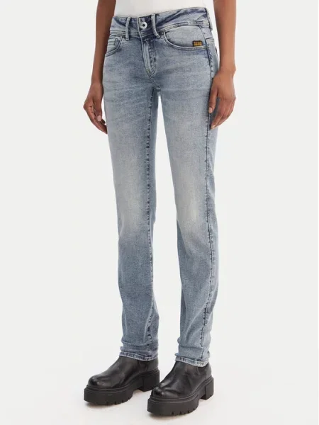 G-Star Raw Jeans hlače modra