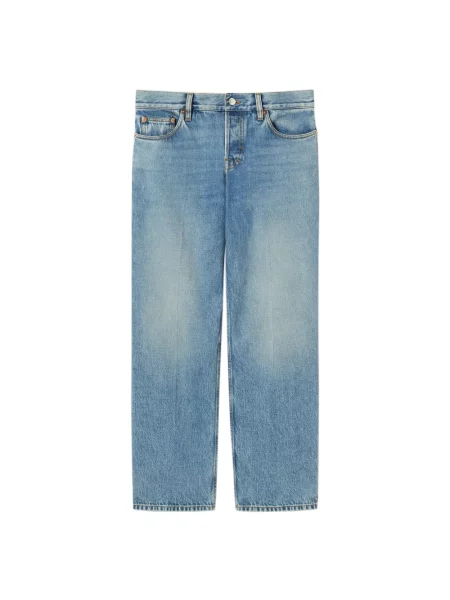 Jeansy Gucci niebieskie