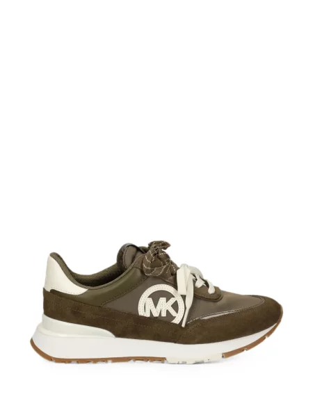 Sneakerși Michael Kors cu autograf verde