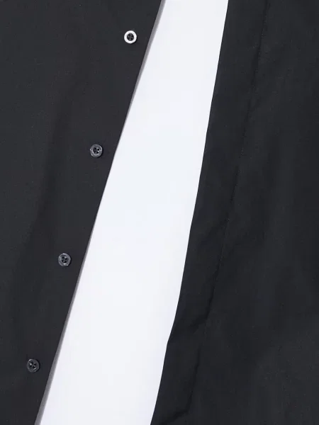 Сорочка Neil Barrett Loose Double Layer Short Sleeve Shirt regular класичний комір чорний