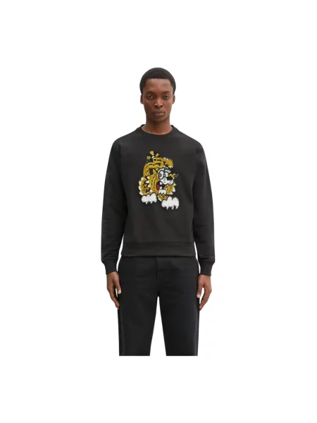 Kenzo bluza x Verdy z aplikacją czarny