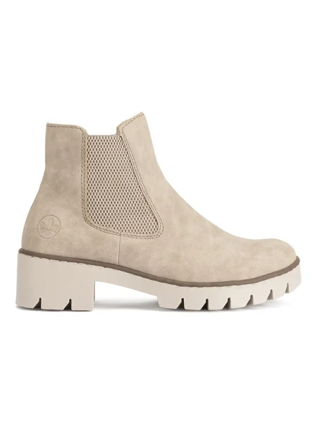 Botine Rieker Écru bej