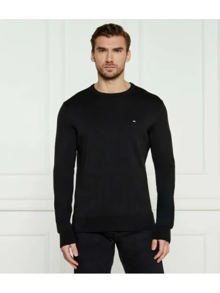 Tommy Hilfiger Pulover | Regular Fit negru