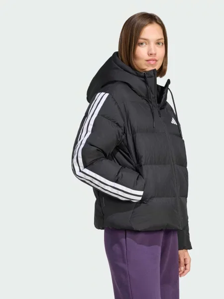 Пуховик adidas перероблений чорний