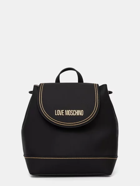 Love Moschino ruksak za žene od imitacije kože crna