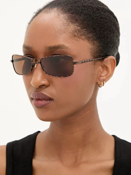 Jacquemus ochelari de soare STATZIONE maro
