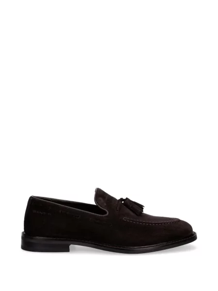 Pantofi loafer Gant din piele de căprioară maro