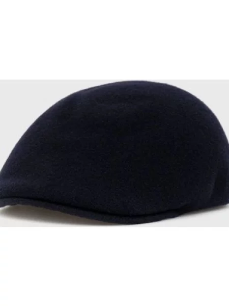 Kangol gyapjú sapka sötétkék gyapjú kék