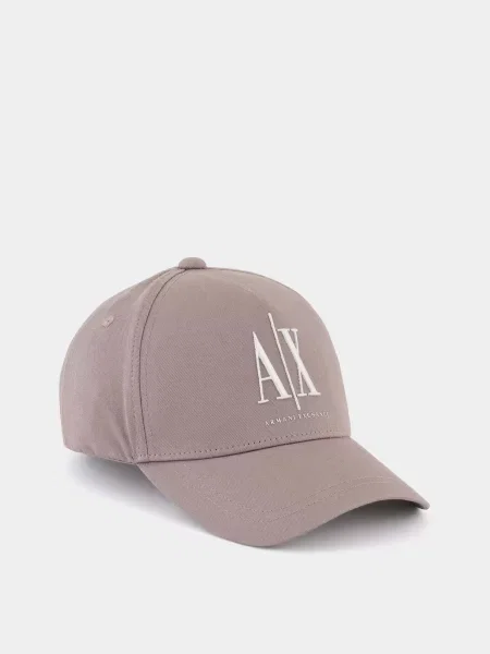 Armani Exchange Кепка бежевий
