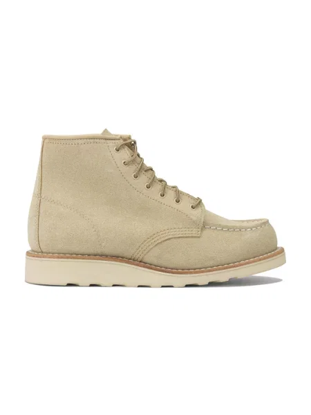 Botki Red Wing Shoes skórzane klasyczne beżowe