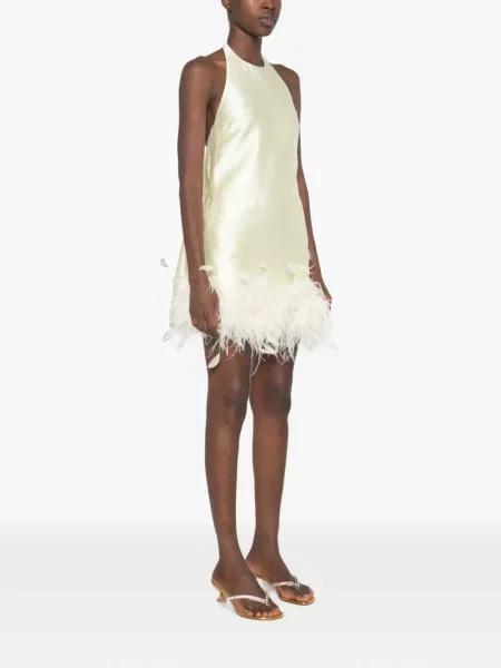 Rochie mini Self-portrait cu pene