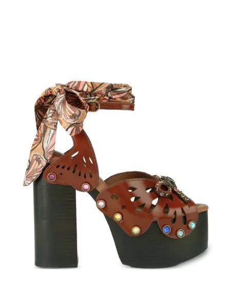 Platform talpú szandál Kurt Geiger barna