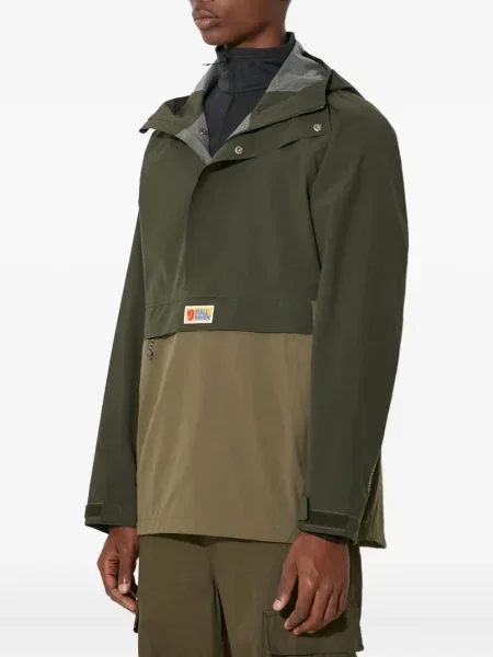 Яке Fjallraven с качулка зелено