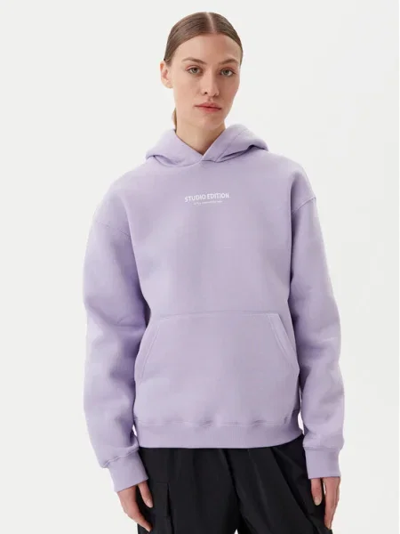Alpha Industries Bluză Studio Edition violet