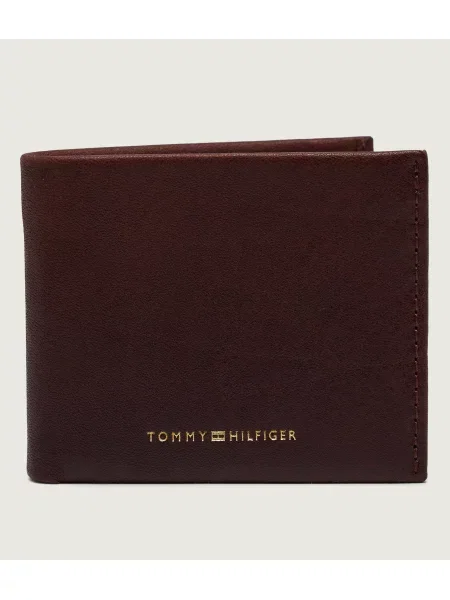 Tommy Hilfiger Pénztárca Th Seasonal Mini Cc Wallet barna