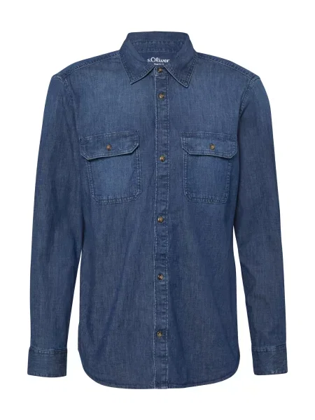 S.Oliver Košile tmavě modrá