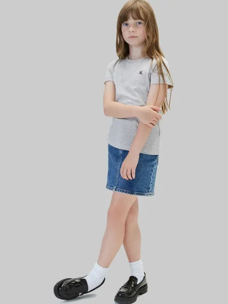 Calvin Klein Jeans тениска за деца от черно