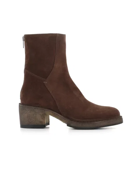Buty do kostki Pantanetti skórzane brązowe