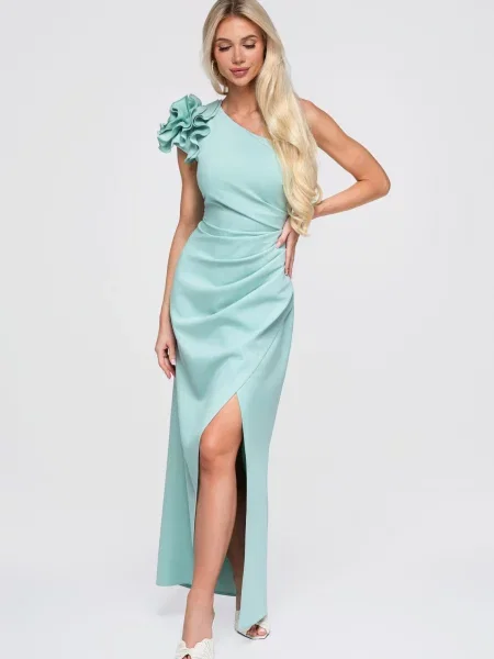Rochie de seară Edoti alb