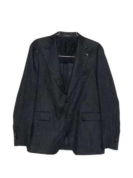 Costum Tagliatore cu rever albastru