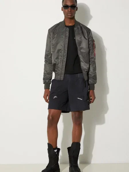 Двусторонняя демисезонная куртка Alpha Industries серая