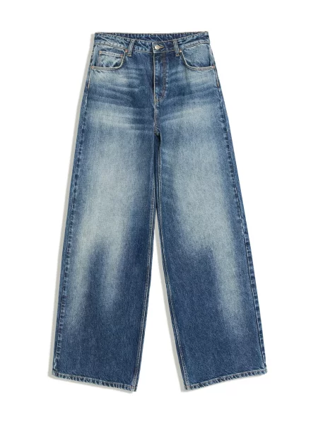 Bershka Jeans denim albastru