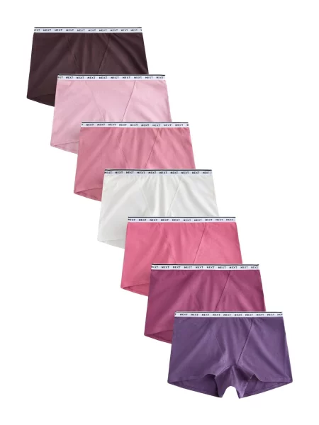 Next Chiloți lila / mov vânătă / roz / magenta / roz zmeură / roz deschis alb